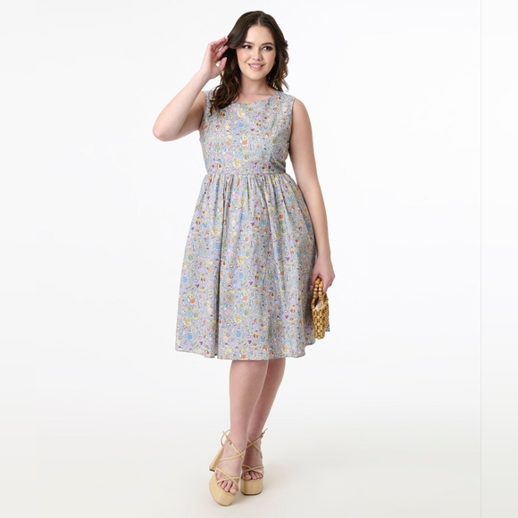 NWT Unique Vintage/Tulip B Beatrix Potter Dress Size M - Picture 5 of 10